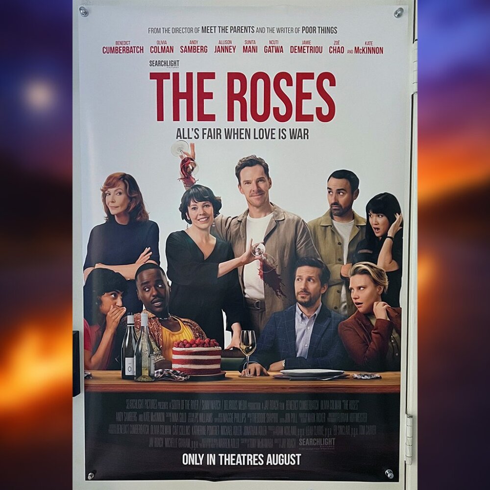 THE ROSES (2025) - ORIGINAL DOUBLE SIDED MOVIE POSTER